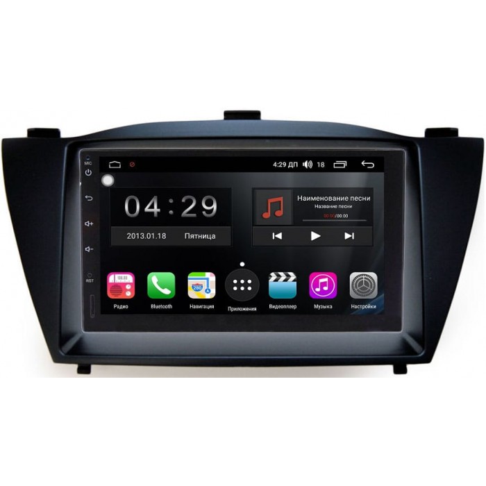 Штатная магнитола Hyundai ix35, Tucson II 2011-2015 FarCar S300 RL819-RP-HDI35-32 на Android 9.0 (DSP / 8 ядер / 4Gb / 32Gb)