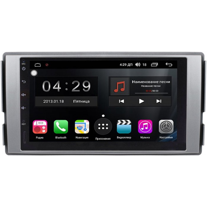 Штатная магнитола Hyundai Santa Fe II 2005-2012 FarCar S400 4G-SIM TG829-RP-HDSF-166 на Android 10 (DSP / 8 ядер / 3Gb / 32Gb) (173х98)