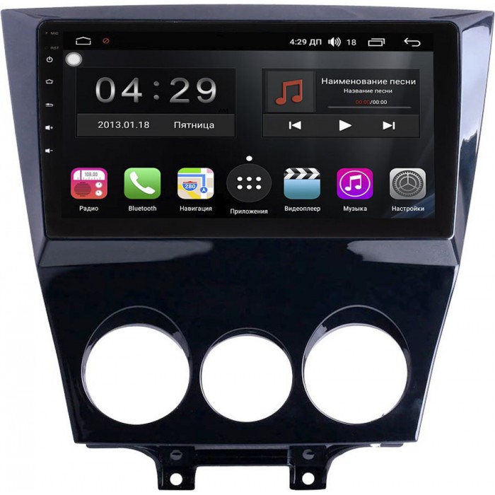 Штатная магнитола Mazda RX-8 2008-2012 FarCar RG9-234-R на Android 9.1 (Winca S300-SIM 4G DSP)