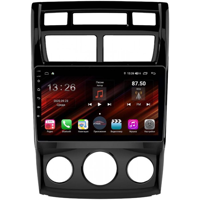 Штатная магнитола FarCar S400 Super HD 4G для Kia Sportage II 2008-2010 на Android 10 (XL023M) DSP 6/128