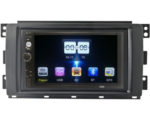Smart Forfour 2004-2006, Fortwo II 2007-2011 FarCar (D809-RP-11-260-198) MP5 GPS