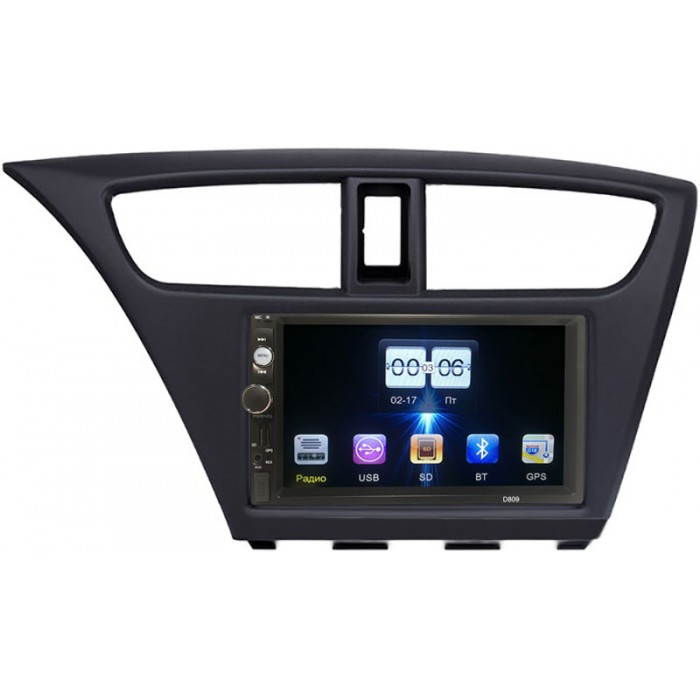 Штатная магнитола Honda Civic 9 (IX) 2011-2015 Hatchback OEM (D809-1-RP-11-267-255) без Navi