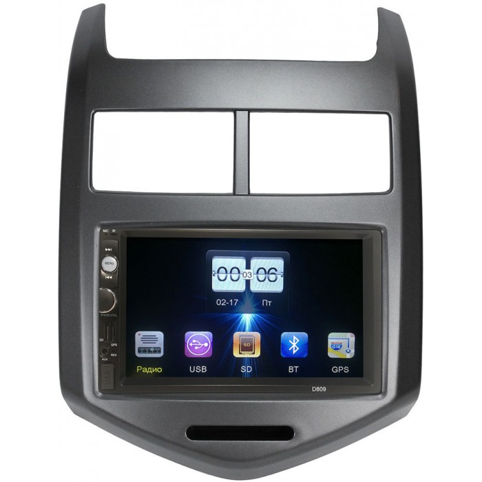 Магнитола в штатное место для Chevrolet Aveo II 2011-2018 FarCar (D809-RP-CVAV-79) MP5 GPS