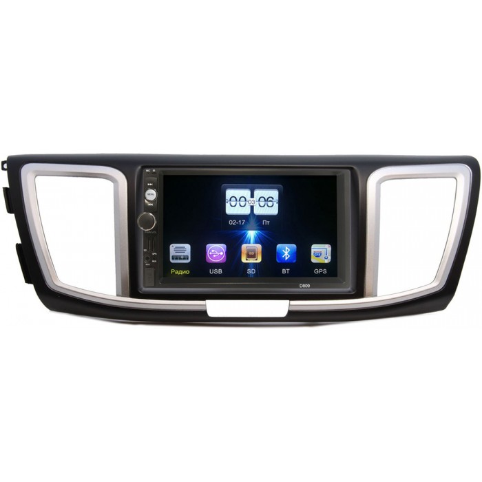 Штатная магнитола Honda Accord 9 (IX) 2013-2015 OEM (D809-1-RP-HNAC9-261) без Navi