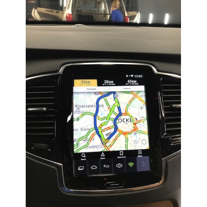 Яндекс навигация KOR 30656246 для Volvo XC90 (2015-2021) на Android
