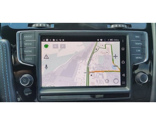 Яндекс навигация KOR 5NA-VW-G7 для Volkswagen Golf 7 на Android