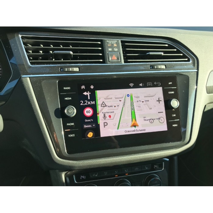 Яндекс навигация KOR 5NA-VW-TG17 для Volkswagen Tiguan 2017-2019 на Android
