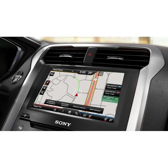 Яндекс навигация KOR CT4Z19H451BA для Ford Mondeo 5 (2015-2019) на Android