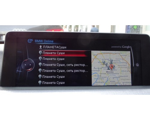 Яндекс навигация KOR NBT-X5-F15 для NBT BMW X5 F15 (2014-2016) на Android