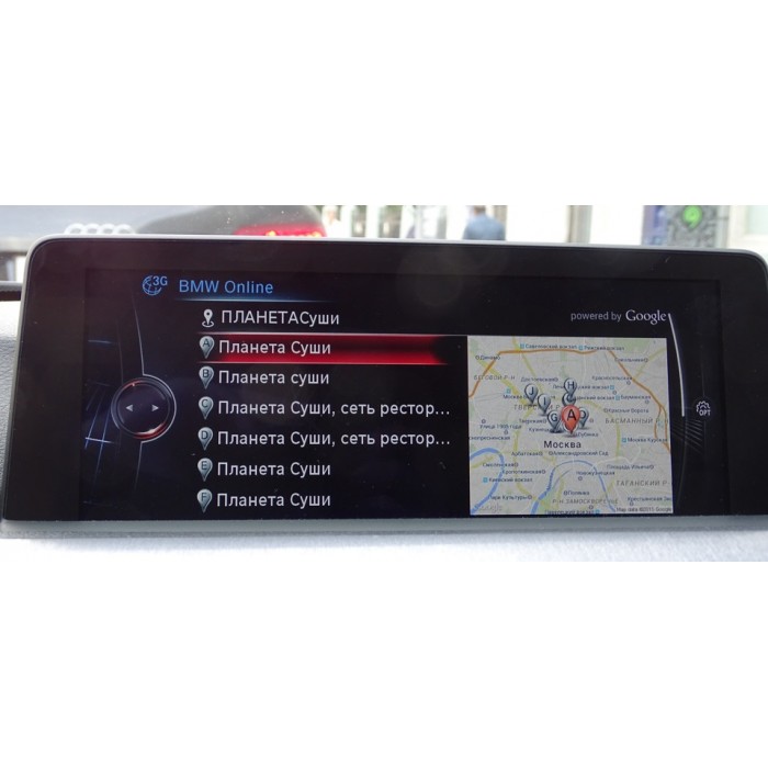Яндекс навигация KOR NBT-X5-F15 для NBT BMW X5 F15 (2014-2016) на Android