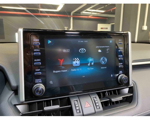 Яндекс навигация KOR RW6ES00012N для Toyota RAV4 (2019-2021) на Android