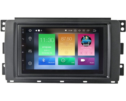 Smart Forfour 2004-2006, Fortwo II 2007-2011 Wide Media WM-VS7A705-PG-4/64-RP-11-260-198 на Android 10 (DSP / IPS / 4Gb / 64Gb)