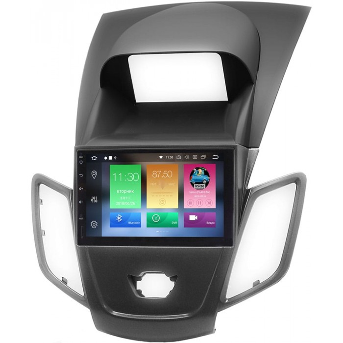 Штатная магнитола Ford Fiesta Mk6 2008-2019 (черная) Wide Media WM-VS7A705-PG-4/64-RP-11-305-227 на Android 10 (DSP / IPS / 4Gb / 64Gb)