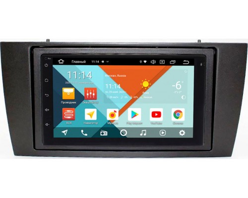 Jaguar X-Type, S-Type 1998-2008 (черная) Wide Media MT7001PK-2/16-RP-11-154-293 на Android 9.1 (DSP 3G-SIM)