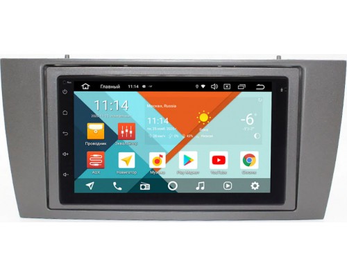 Jaguar X-Type, S-Type 1998-2008 (серая) Wide Media MT7001PK-2/16-RP-11-689-292 на Android 9.1 (DSP 3G-SIM)