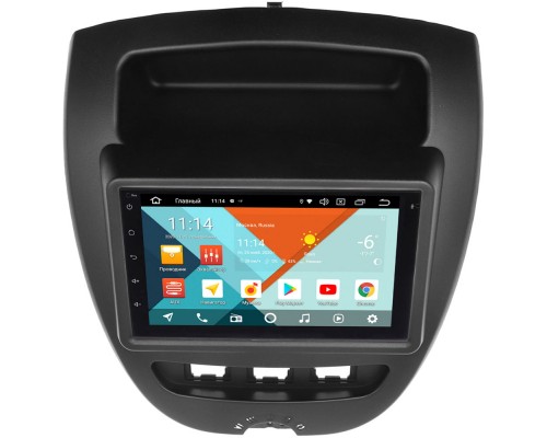 Peugeot 107 I 2005-2014 Wide Media MT7001PK-2/16-RP-11-167-211 на Android 9.1 (DSP 3G-SIM)