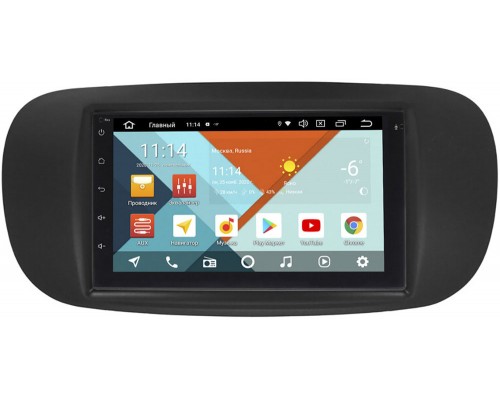 Fiat 500 II (2007-2015) Wide Media MT7001PK-2/16-RP-11-322-220 на Android 9.1 (DSP 3G-SIM)