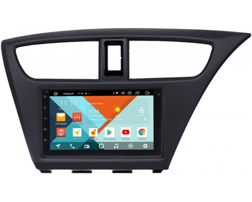 Honda Civic 9 (IX) 2011-2015 Hatchback (правый руль) Wide Media MT7001PK-2/16-RP-11-344-257 на Android 9.1 (DSP 3G-SIM)