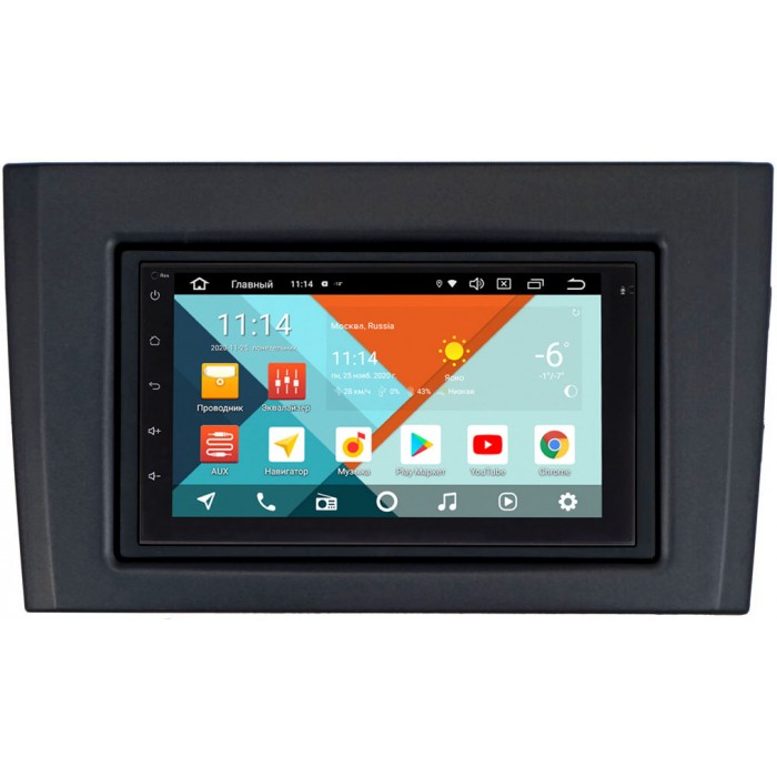 Магнитола в штатное место 2 din Volvo XC-90 I 2002-2014 Wide Media KS7001QR-3/32-RP-11-437-467 на Android 10 (API 29) (DSP CarPlay 4G-