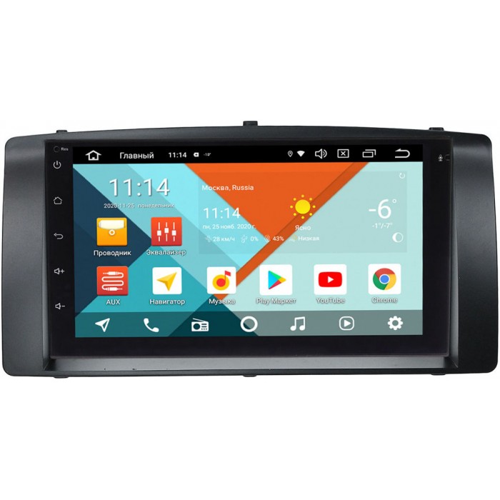 Штатная магнитола BYD F3 2005-2013 Wide Media MT7001PK-2/16-RP-BYF3-205 на Android 9.1 (DSP 3G-SIM) (173х98)