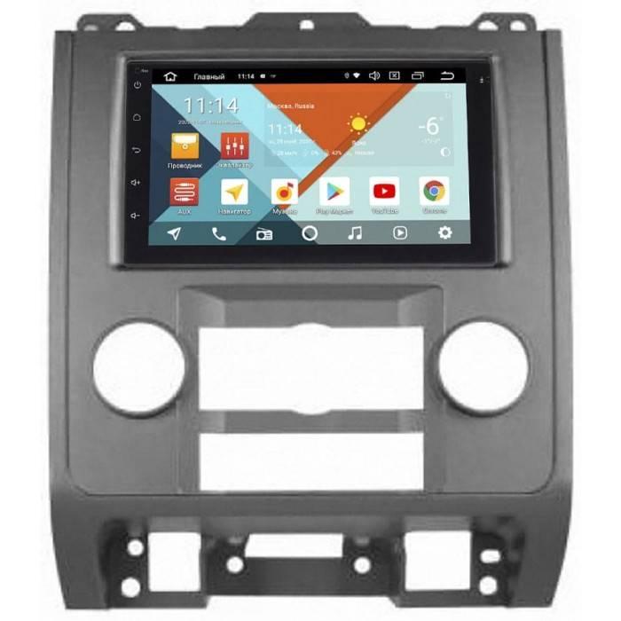 Штатная магнитола Ford Escape II 2007-2012 Wide Media KS7001QR-3/32-RP-FRESB-89 на Android 10 (DSP CarPlay 4G-SIM)