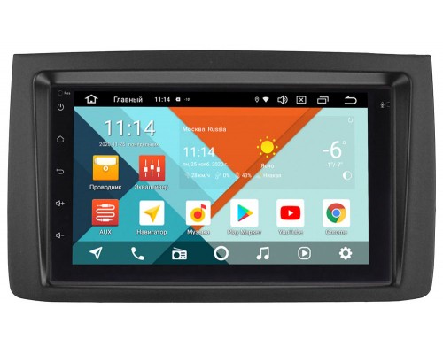 Fiat idea 2003-2016 Wide Media MT7001PK-2/16-RP-FTID-87 на Android 9.1 (DSP 3G-SIM)