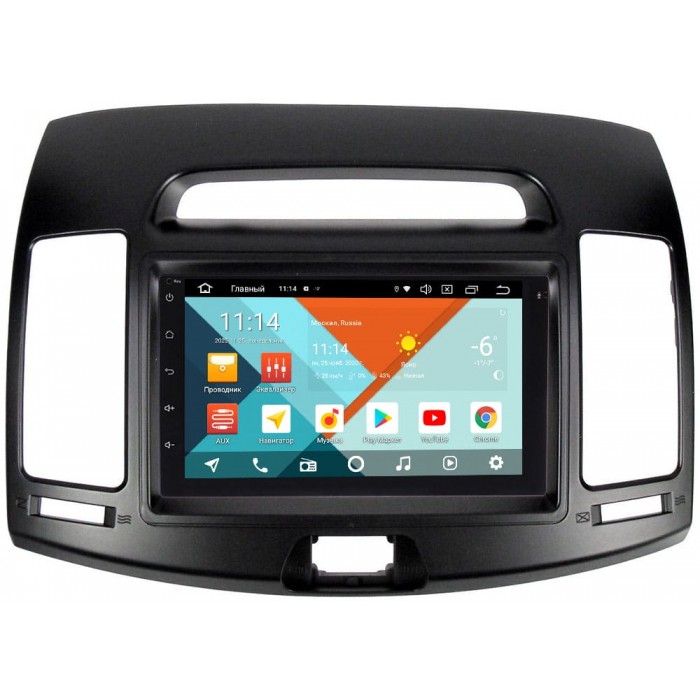 Штатная магнитола Hyundai Elantra IV (HD) 2006-2011 Wide Media MT7001PK-2/16-RP-HDHD-30 на Android 9.1 (DSP 3G-SIM)