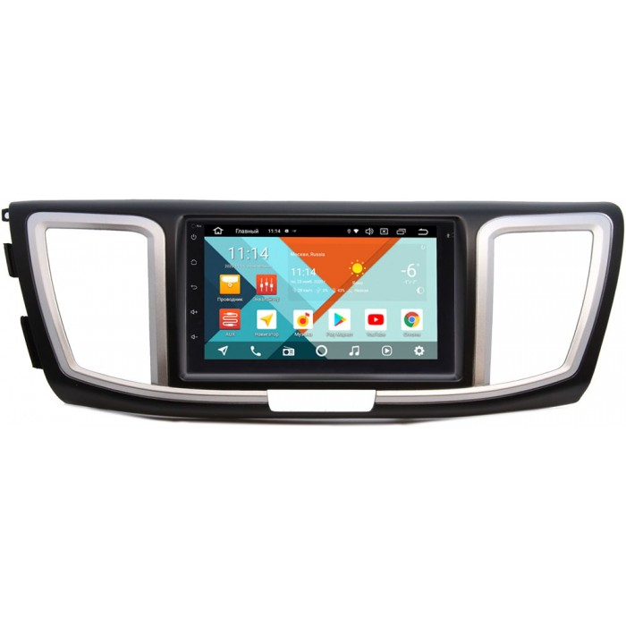 Штатная магнитола Honda Accord 9 (IX) 2013-2015 Wide Media MT7001PK-2/16-RP-HNAC9-261 на Android 9.1 (DSP 3G-SIM)
