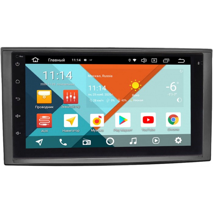 Штатная магнитола Kia Cerato I, Optima 2, Magentis 2 2003-2010 Wide Media MT7001PK-2/16-RP-KICAB-295 на Android 9.1 (DSP 3G-SIM)