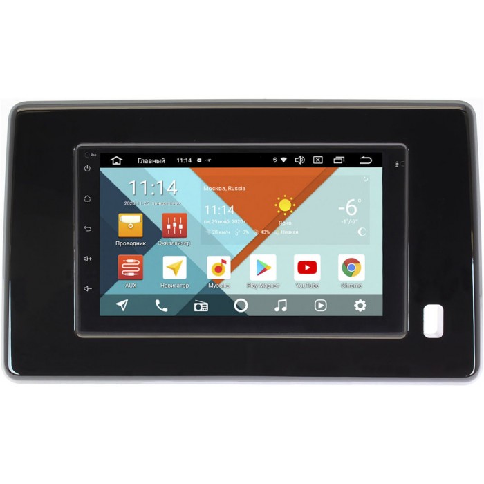 Штатная магнитола Renault Arkana I 2019-2020 ( глянец) Wide Media MT7001PK-2/16-RP-RN10-186 на Android 9.1 (DSP 3G-SIM)