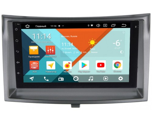 Subaru Legacy V, Outback IV 2009-2014 Wide Media MT7001PK-2/16-RP-SBLGB-124 на Android 9.1 (DSP 3G-SIM)
