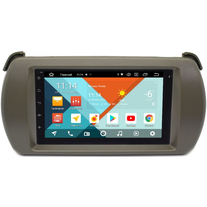 Штатная магнитола Suzuki Alto VII (HA25) 2009-2014 Wide Media MT7001PK-2/16-RP-SZAL-125 на Android 9.1 (DSP 3G-SIM)