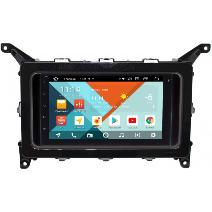 Магнитола в штатное место 2 din Toyota Alphard III 2015-2020 Wide Media KS7001QR-3/32-RP-TYAL-446 на Android 10 (API 29) (DSP CarPlay 4G-