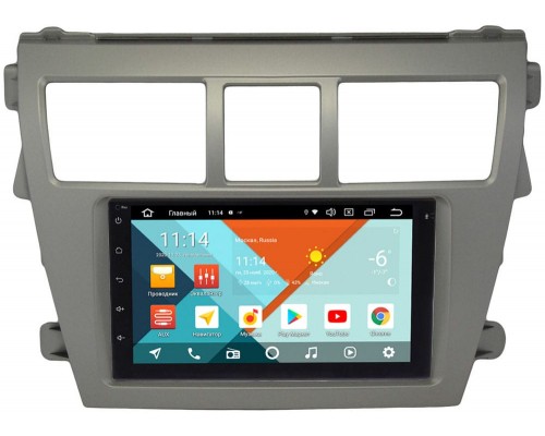 Toyota Belta 2005-2012 Wide Media KS7001QR-3/32-RP-TYBL-129 на Android 10 (API 29) (DSP CarPlay 4G-SIM)