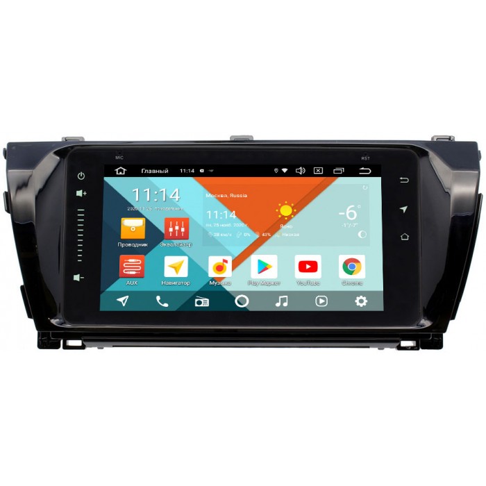 Штатная магнитола Toyota Corolla XI 2013-2015 Wide Media MT6901PK-2/16-RP-TYCRB-01 на Android 9.1 (DSP 3G-SIM)