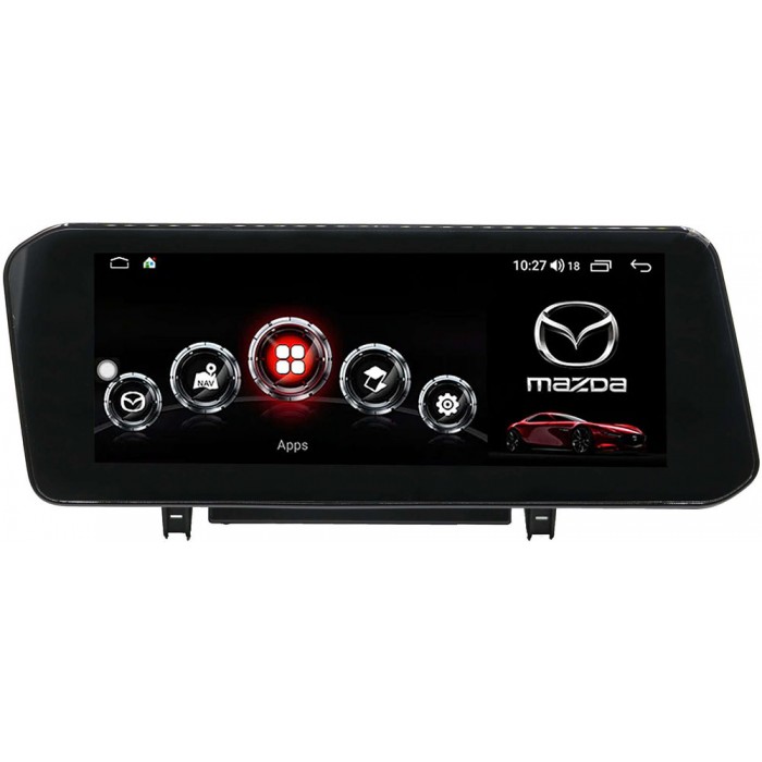 Штатная магнитола Wide Media KS-MZB-QR-4/64 для Mazda 3 (BP), CX-30 2019-2021 на Android 10 (4/64) рамка+дисплей