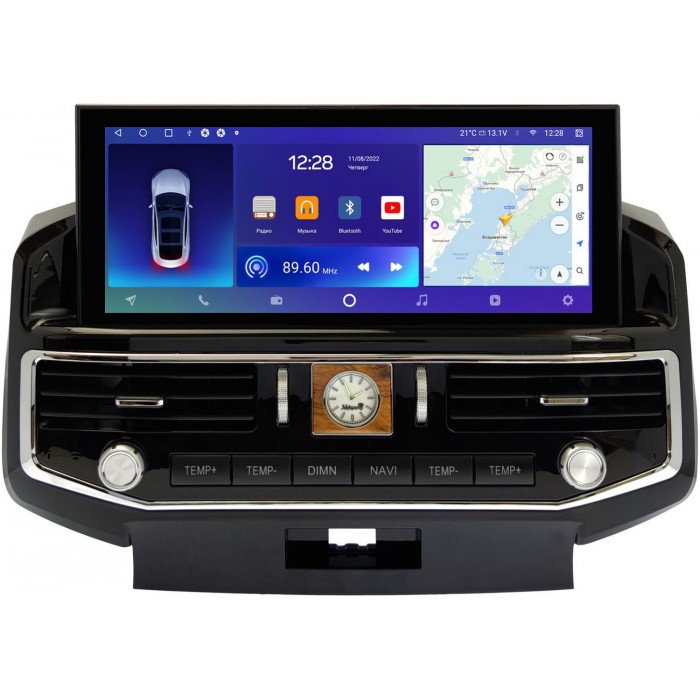 Штатная магнитола Toyota Land Cruiser 200 2007-2015 Wide Media MT8006QU-6/128 для авто без монитора (Android 10)