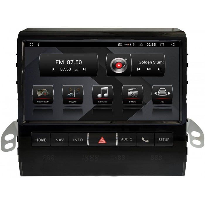 Штатная магнитола Toyota Land Cruiser 200 2015-2021 Wide Media MT8008QU-4/128 авто с Navi (Android 10)