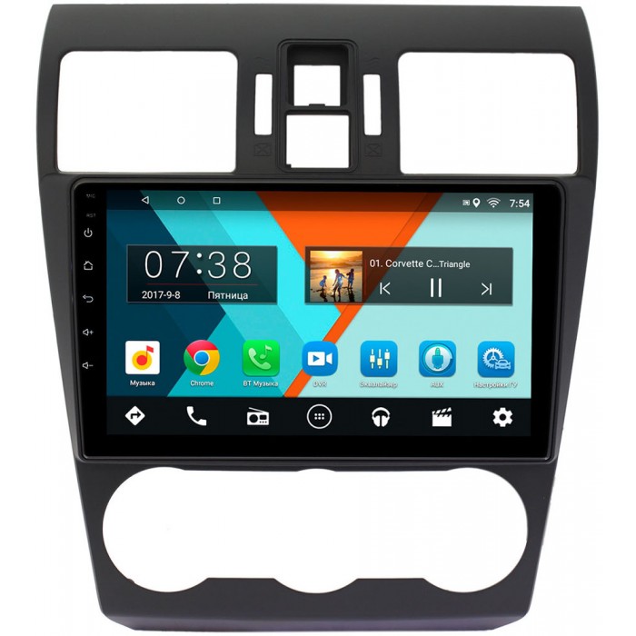 Штатная магнитола Subaru Forester IV, Impreza IV, XV I 2015-2018 Wide Media MT9132NF-2/16 Android 7.1.1