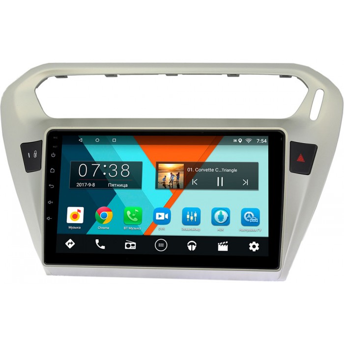 Штатная магнитола Citroen C-Elysee 2013-2018 Wide Media MT9118NF-2/16 Android 7.1.1