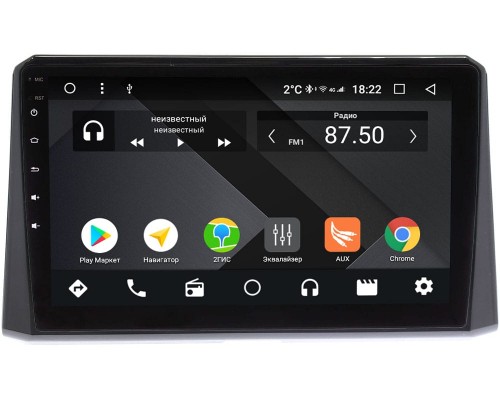 Toyota Corolla XII 2019-2021 (для авто без камеры) OEM PX10-1178-4/32 на Android 10 (PX6, IPS, 4/32GB)