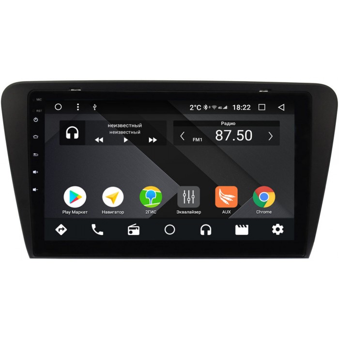 Штатная магнитола Skoda Octavia III (A7) 2013-2019 OEM PX1048-4/32 на Android 10 (PX6, IPS, 4/32GB)