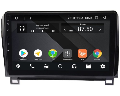 Toyota Tundra II, Sequoia II 2008-2021 OEM PX1055-4/32 на Android 10 (PX6, IPS, 4/32GB) (с усилителем JBL)