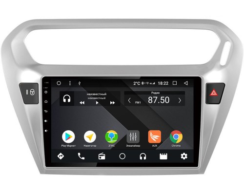 Peugeot 301 I 2012-2018 Sbaid TS9-1886-4/32 на Android 8.1 (DSP, 4G SIM, 4/32GB)