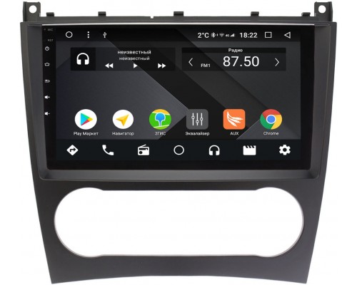Mercedes C-klasse (W203), CLC-klasse, G-klasse (W463), CLK-klasse (W209) 2004-2012 OEM PX9-132-4/32 на Android 10 (PX6, IPS, 4/32GB)