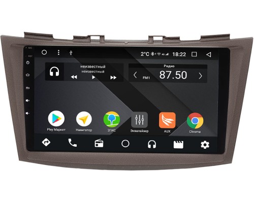 Suzuki Swift IV 2011-2017 (бежевый) OEM PX9-166-4/32 на Android 10 (PX6, IPS, 4/32GB)