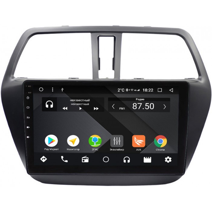 Штатная магнитола Suzuki SX4 II 2013-2021 OEM PX9217-4/32 на Android 10 (PX6, IPS, 4/32GB)