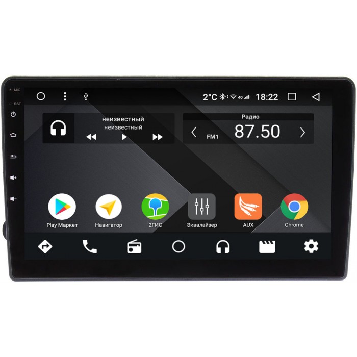 Штатная магнитола Renault Duster, Sandero II, Logan II, Kaptur, Dokker 2010-2021 OEM PX9-691-4/32 на Android 10 (PX6, IPS, 4/32GB)