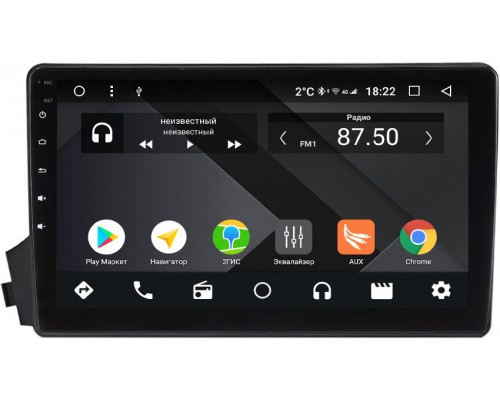 SsangYong Kyron, Korando Sports, Actyon, Actyon Sports I 2006-2018 OEM PX9-770-4/32 на Android 10 (PX6, IPS, 4/32GB)