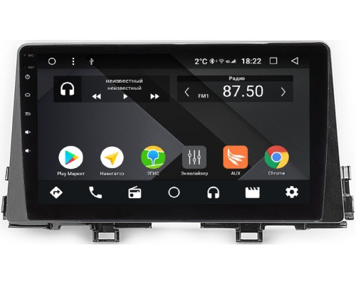 Kia Picanto III 2017-2021 OEM PX9-813-4/32 на Android 10 (PX6, IPS, 4/32GB)